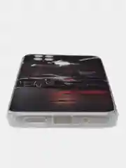 Бордовый чехол для Xiaomi Redmi 10C, Poco C40 / Сяоми Редми 10С, Поко С40, силиконовый, с рисунком