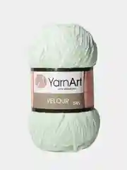 Мятный пряжа YarnArt Velour, 100% микрополиэстер, 100 г/170 м