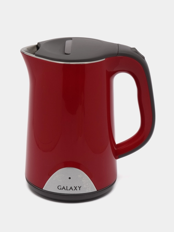 Чайник электрический Galaxy LINE GL0301, 2000Вт, 1,5л, двойные стенки: металл+пластик