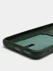 Зеленый чехол для Xiaomi Redmi 9, Сяоми Редми 9, с карманом для карт
