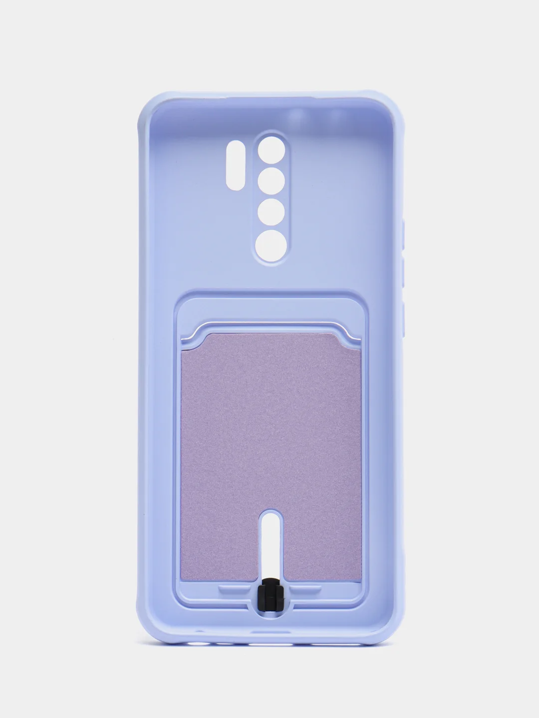 Лавандовый чехол для Xiaomi Redmi 9, Сяоми Редми 9, с карманом для карт