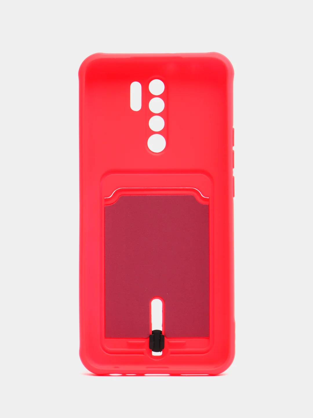 Синий чехол для Xiaomi Redmi 9, Сяоми Редми 9, с карманом для карт