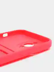 Фуксия чехол для iPhone 15/14/13/12/11/Pro/Max/Mini/Plus/X/Xr/Xs/7/8 Plus/SE с карманом для карт
