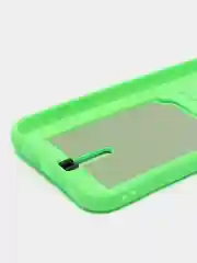 Лайм чехол для Samsung Galaxy A24 (Самсунг Галакси А24), с карманом для карт