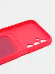 Фуксия чехол для Samsung Galaxy A24 (Самсунг Галакси А24), с карманом для карт
