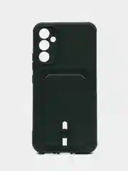 Зеленый чехол для Samsung Galaxy A34, Самсунг Галакси А34, с карманом для карт