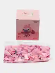 Розовый детский 3D конструктор "Человек паук", "Капитан Америка", "Марио", "Бэтмен", "Пикачу"