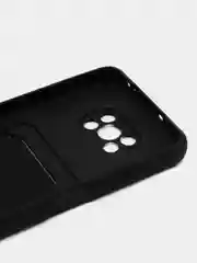 Черный чехол Xiaomi Poco X3 NFS X3 Pro (Сяоми Поко Х3 Х3 Про), с карманом для карт