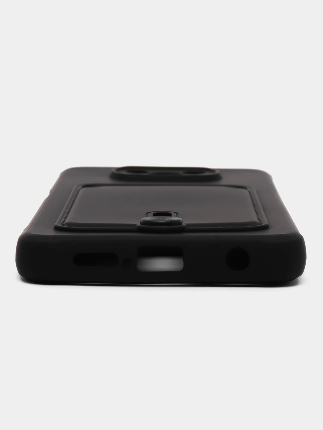 Черный чехол Xiaomi Poco X3 NFS X3 Pro (Сяоми Поко Х3 Х3 Про), с карманом для карт