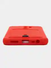 Красный чехол для Xiaomi Redmi 9, Сяоми Редми 9, с карманом для карт