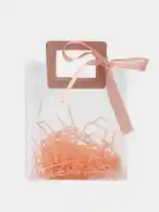 Розовый подарочный пакет, прозрачная сумка из ПВХ, для подарка, 4 цвета
