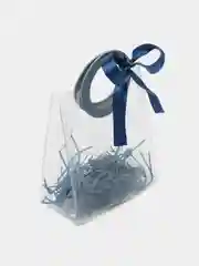 Голубой подарочный пакет, прозрачная сумка из ПВХ для подарка, 4 цвета