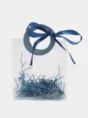 Голубой подарочный пакет, прозрачная сумка из ПВХ для подарка, 4 цвета