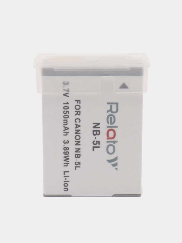 Аккумулятор для фотоаппарата Relato NB-5L/NB-5LH для Canon NB-5L CB-2LXE / CB-2LX
