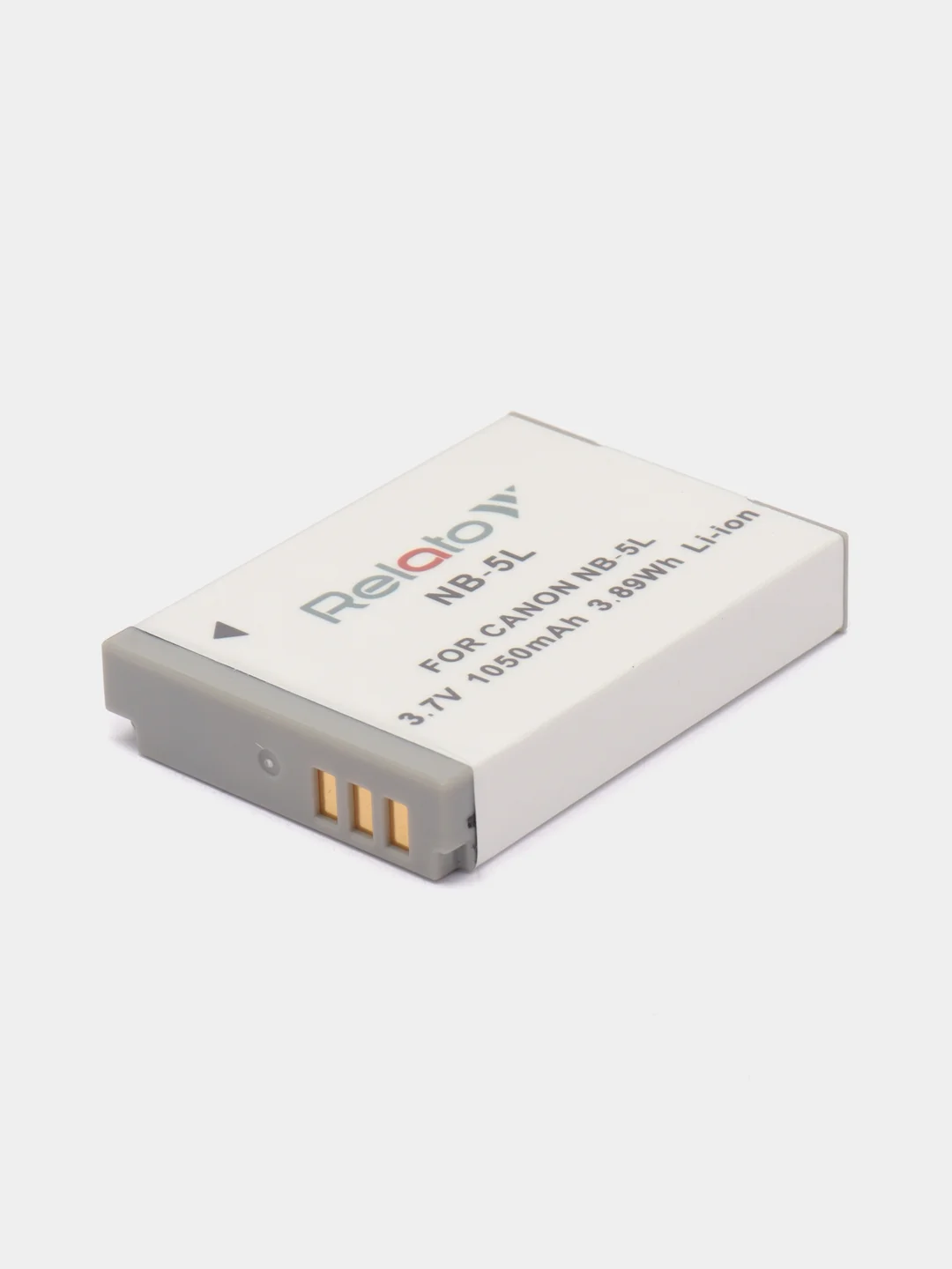 Аккумулятор для фотоаппарата Relato NB-5L/NB-5LH для Canon NB-5L CB-2LXE / CB-2LX