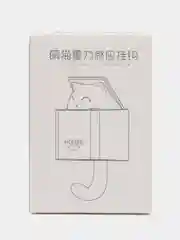 Розовый крючок "Котик"