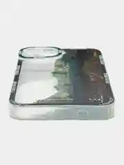 Черный чехол для iPhone 11, 12, 13, 14, 15 Pro Max Plus, с принтом, защитой камеры