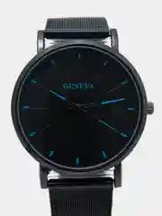 Синий мужские часы GENEVA с браслетом