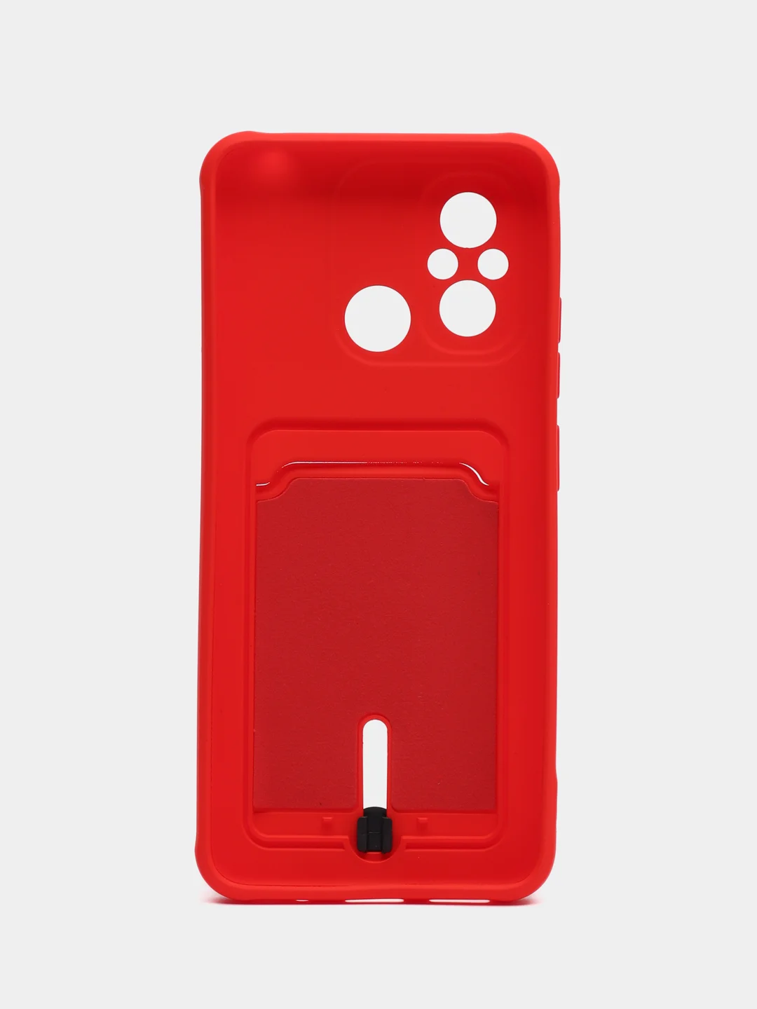 Зеленый чехол для Xiaomi Redmi 12C (Сяоми Редми 12С), с карманом для карт