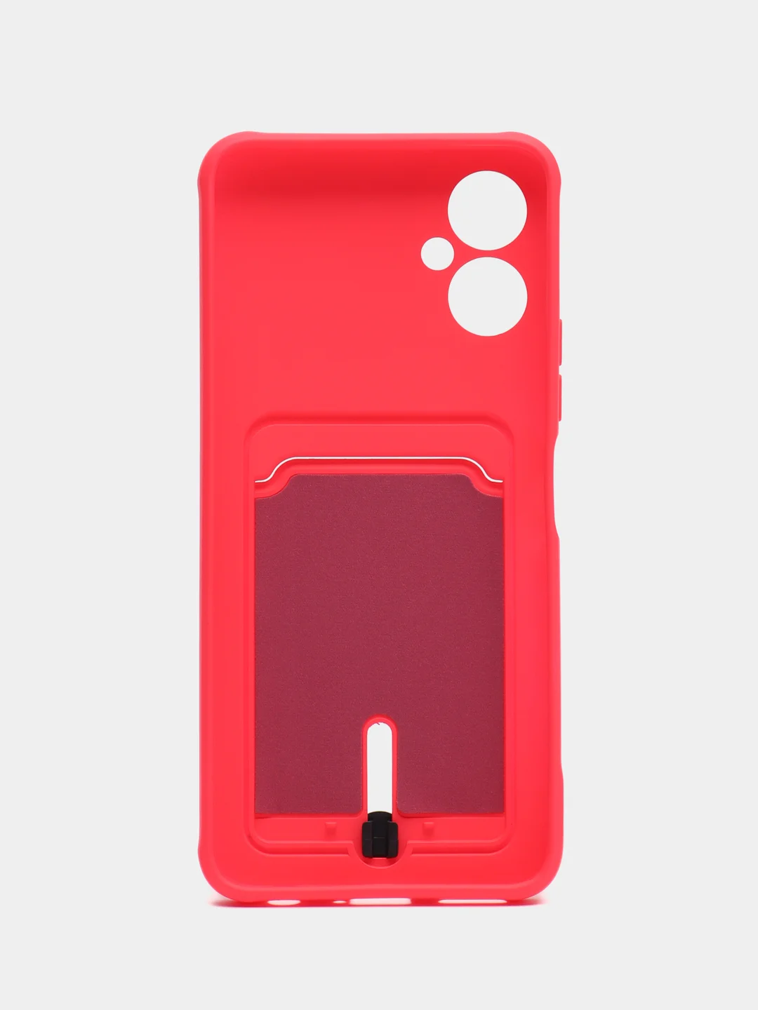 Фуксия чехол для Tecno Spark 9 Pro (Техно Спарк 9 Про), с карманом для карт
