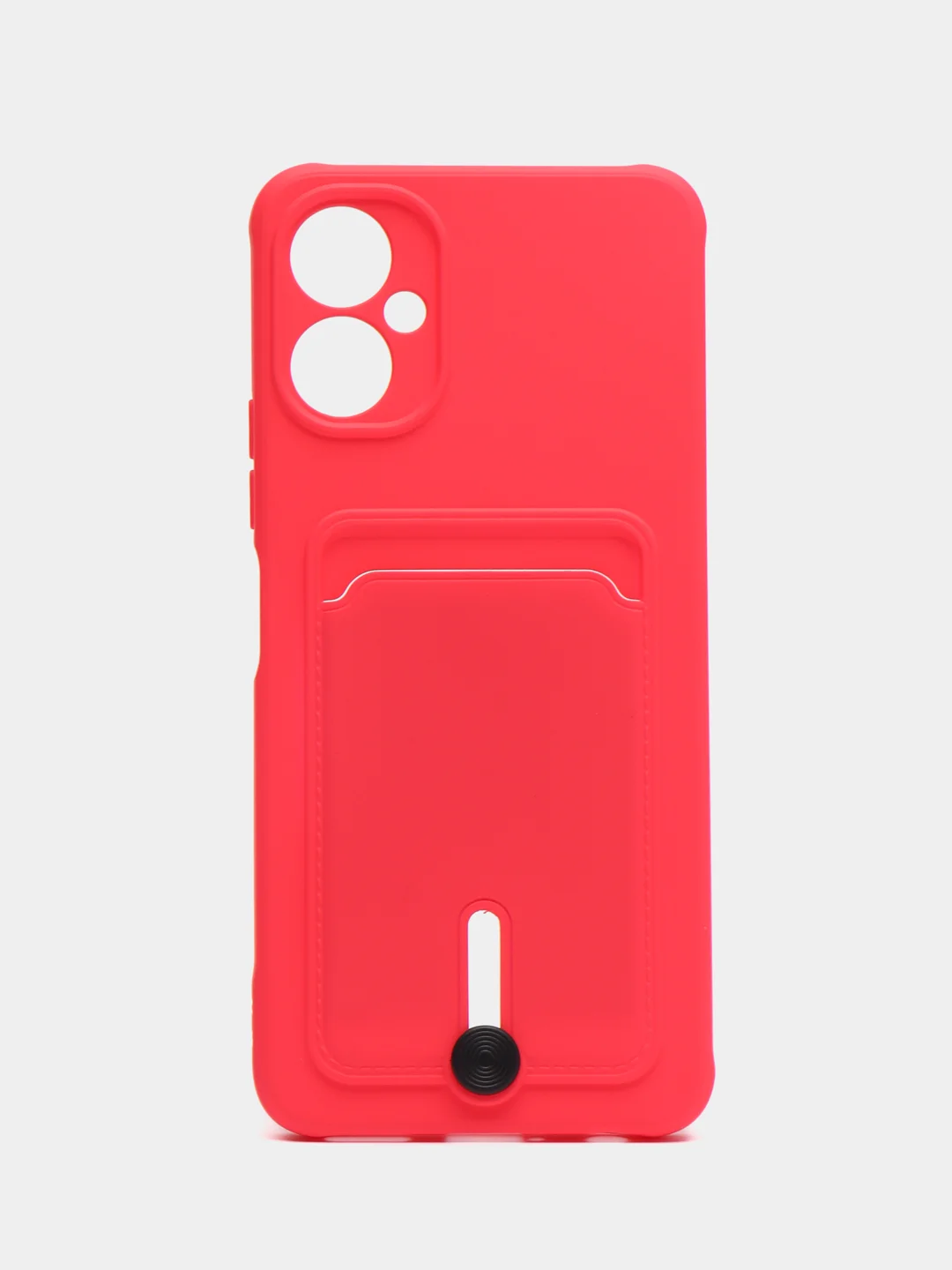 Фуксия чехол для Tecno Spark 9 Pro (Техно Спарк 9 Про), с карманом для карт
