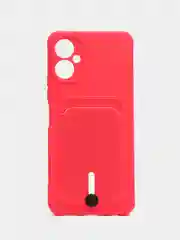 Фуксия чехол для Tecno Spark 9 Pro (Техно Спарк 9 Про), с карманом для карт