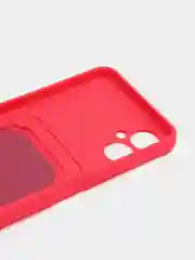 Фуксия чехол для Tecno Spark 9 Pro (Техно Спарк 9 Про), с карманом для карт