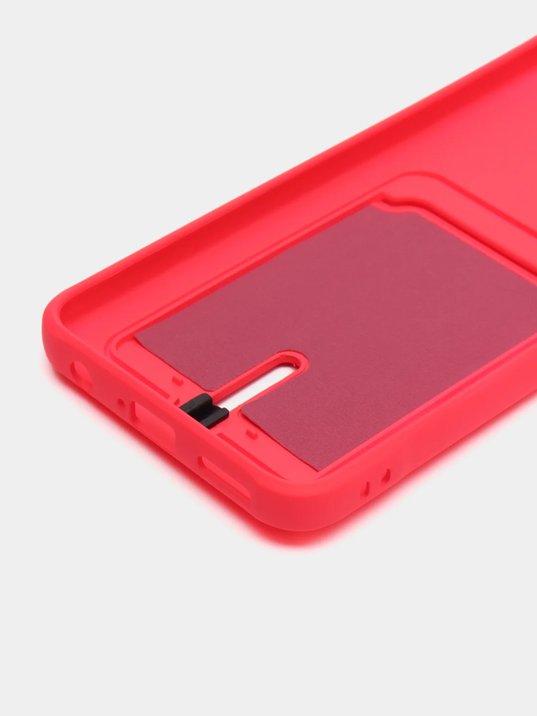 Фуксия чехол для Tecno Spark 9 Pro (Техно Спарк 9 Про), с карманом для карт