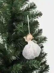 Белый новогодний "Ангел для елки"