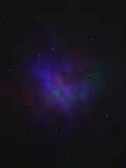Белый детский ночник, проектор звездное небо "Космонавт"
