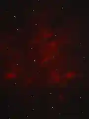 Белый детский ночник, проектор звездное небо "Космонавт"