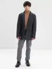 Угольный пальто мужское