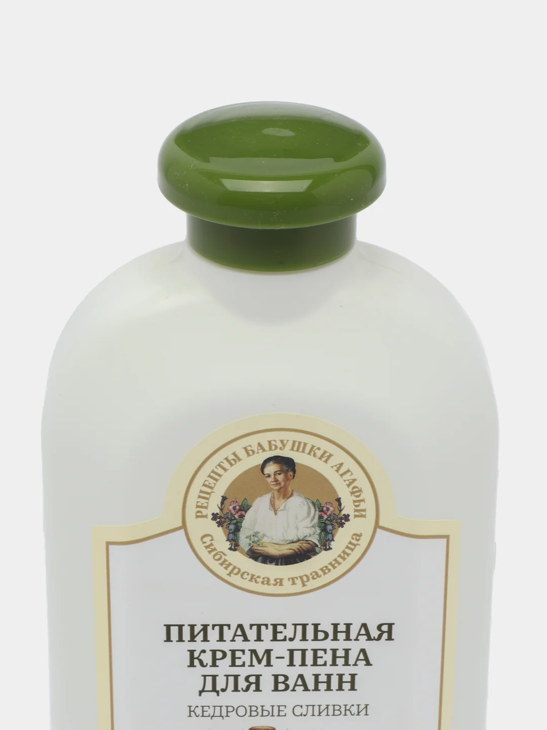 Крем-пена для ванн "Питательная" Рецепты бабушки Агафьи, Сибирская травница, 500 мл