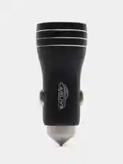 Черный автомобильное зарядное устройство АЗУ 5V/2,1A