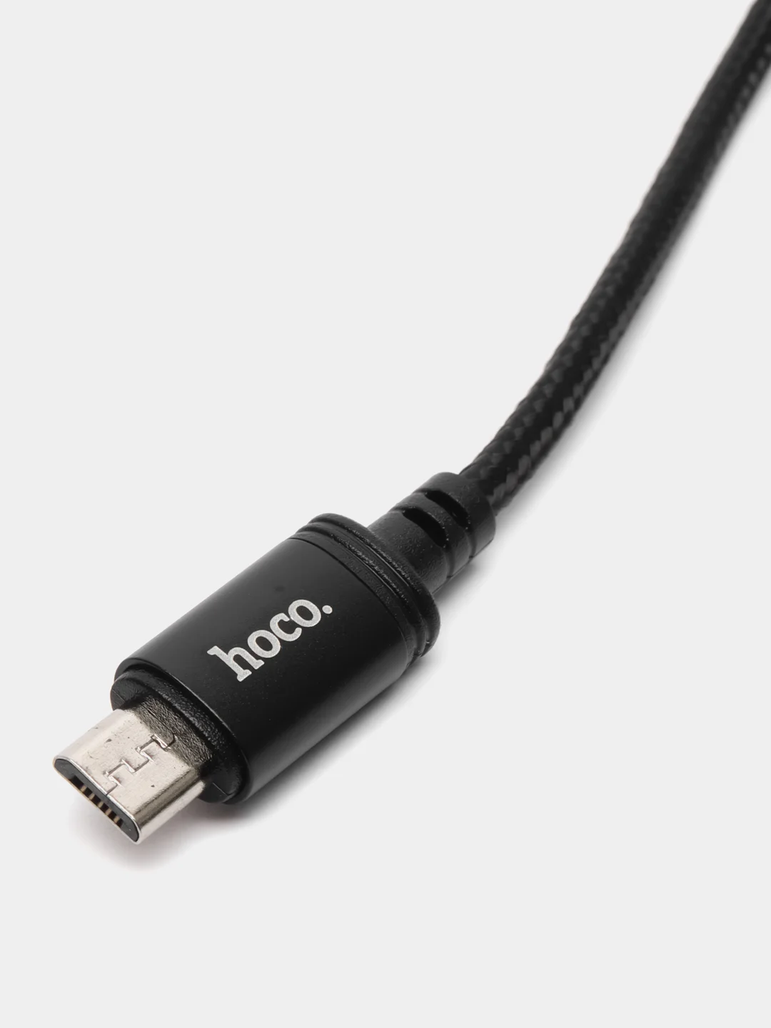 Черный кабель зарядный плетеный Hoco X89 для Android, Xiaomi, Samsung, Honor