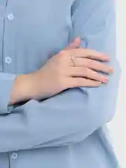 Серебряный кольцо родирование Xuping Jewelry
