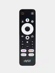 Телевизор QLED 65" Hiper QL65UD700AD, 4K Ultra HD, Smart TV, Wi-Fi, Bluetooth