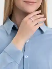 Лавандовый кольца из бисера и бусин