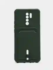 Чехол для Xiaomi Redmi 9, Сяоми Редми 9, с карманом для карт
