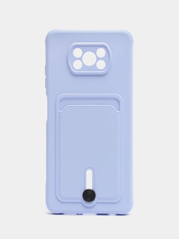 Чехол Xiaomi Poco X3 NFS X3 Pro (Сяоми Поко Х3 Х3 Про), с карманом для карт