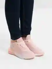 Коралловый меланж кроссовки лёгкие, для спорта