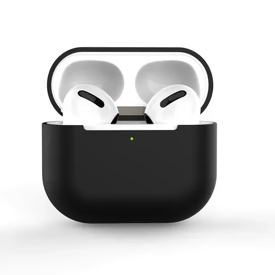 Черный силиконовый чехол для AirPods 3