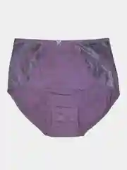 Фиолетовый трусы-макси, женские хлопковые высокие, большие размеры