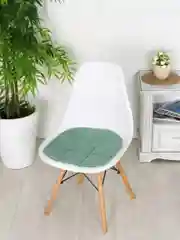 Бирюзовый подушка на стул икеа Bio-Line, 2 сторонняя, поролон, 39 х 40 см