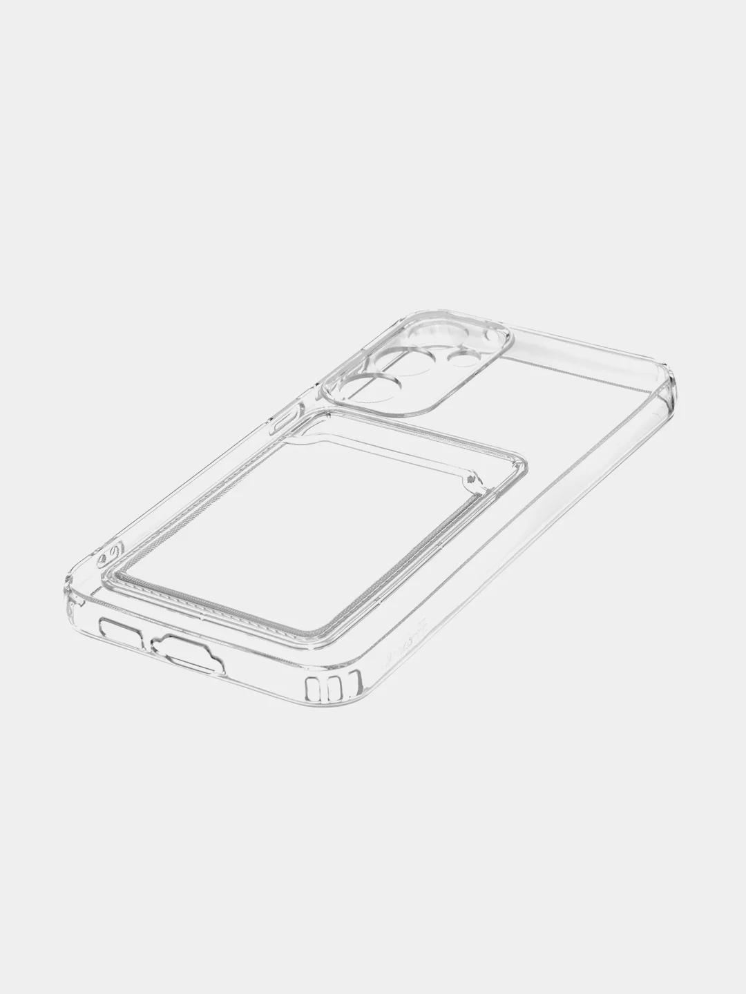 Манго чехол для Samsung Galaxy S23 FE силиконовый ROSCO матовый / прозрачный с защитой камер