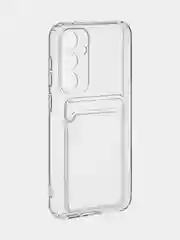 Манго чехол для Samsung Galaxy S23 FE силиконовый ROSCO матовый / прозрачный с защитой камер