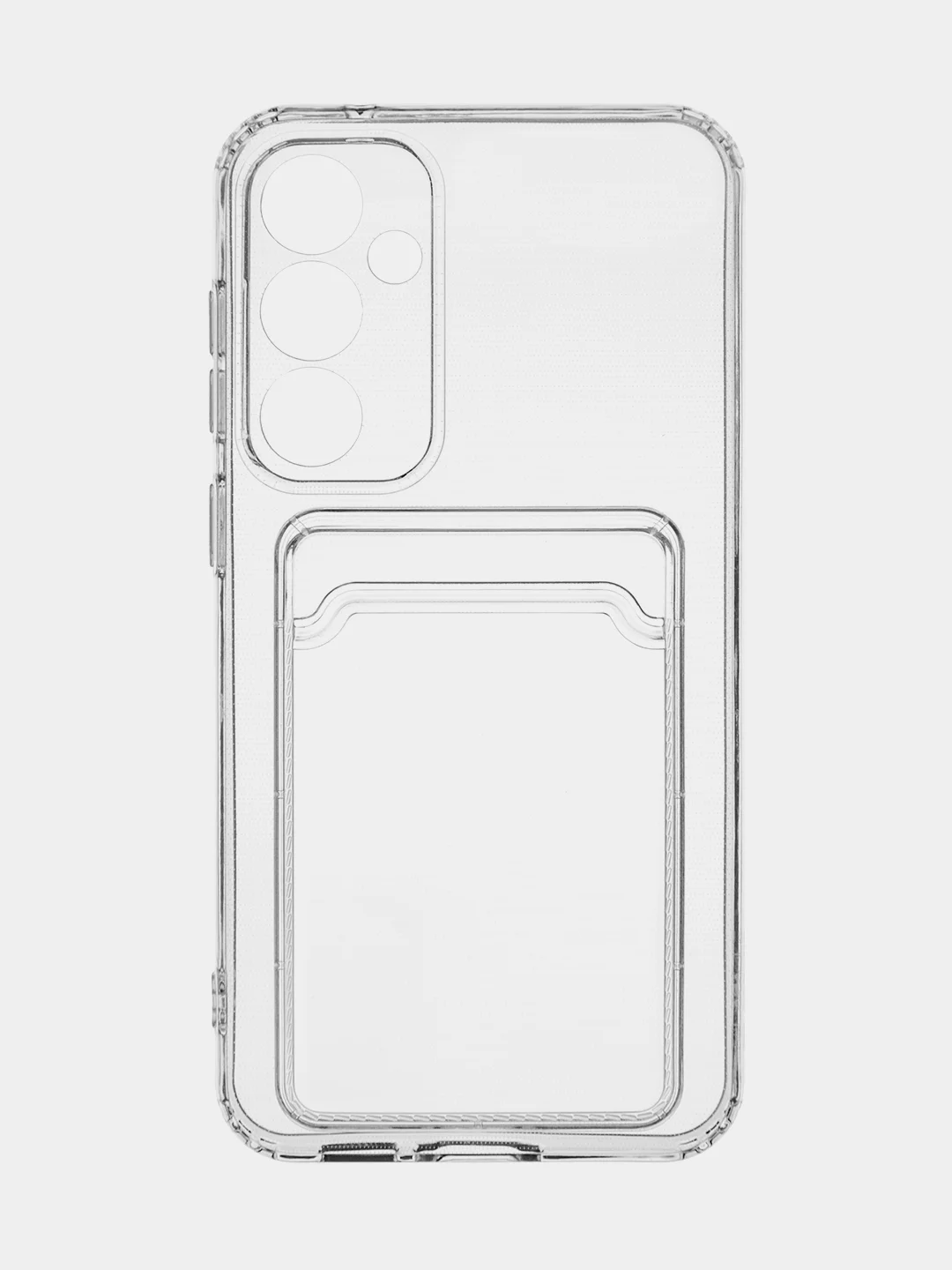 Манго чехол для Samsung Galaxy S23 FE силиконовый ROSCO матовый / прозрачный с защитой камер