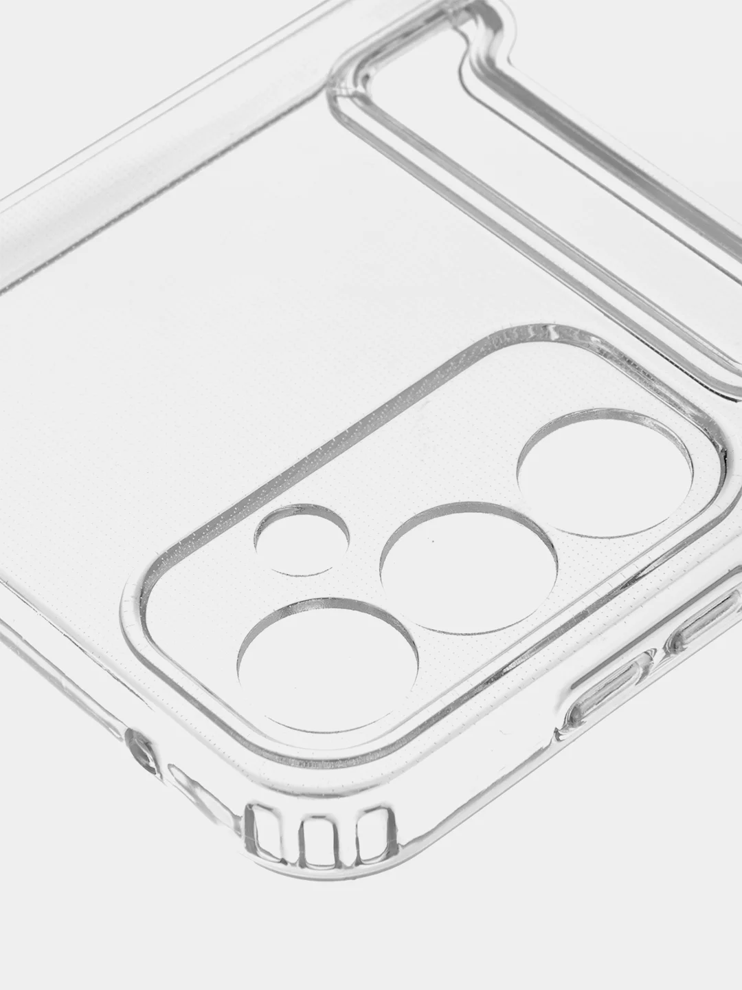 Манго чехол для Samsung Galaxy S23 FE силиконовый ROSCO матовый / прозрачный с защитой камер
