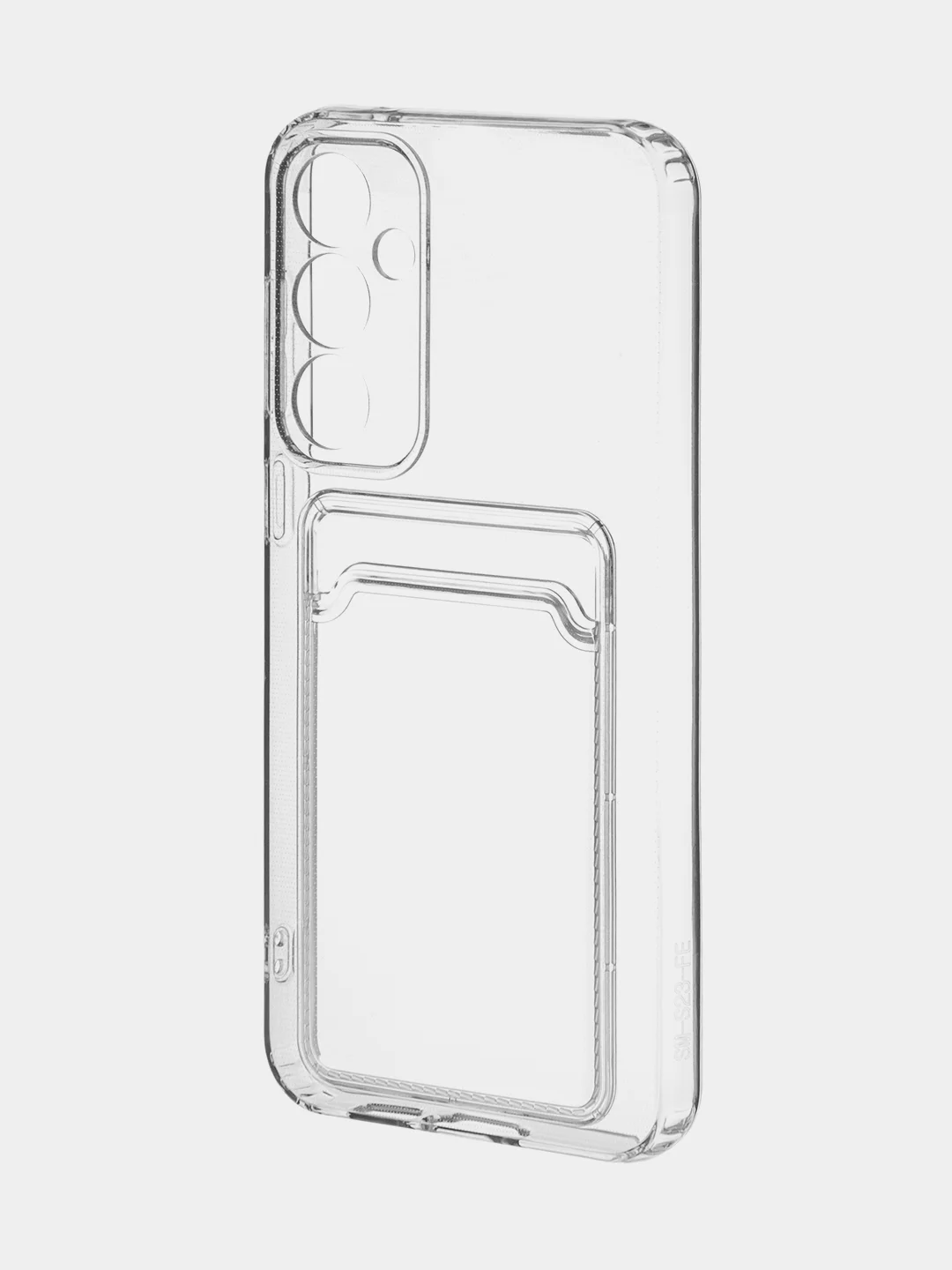 Манго чехол для Samsung Galaxy S23 FE силиконовый ROSCO матовый / прозрачный с защитой камер