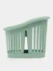 Бирюзовый органайзер-сушилка для столовых приборов IDEA, 2 секции